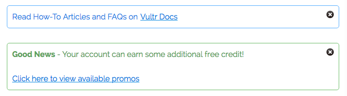 Vultr Good News