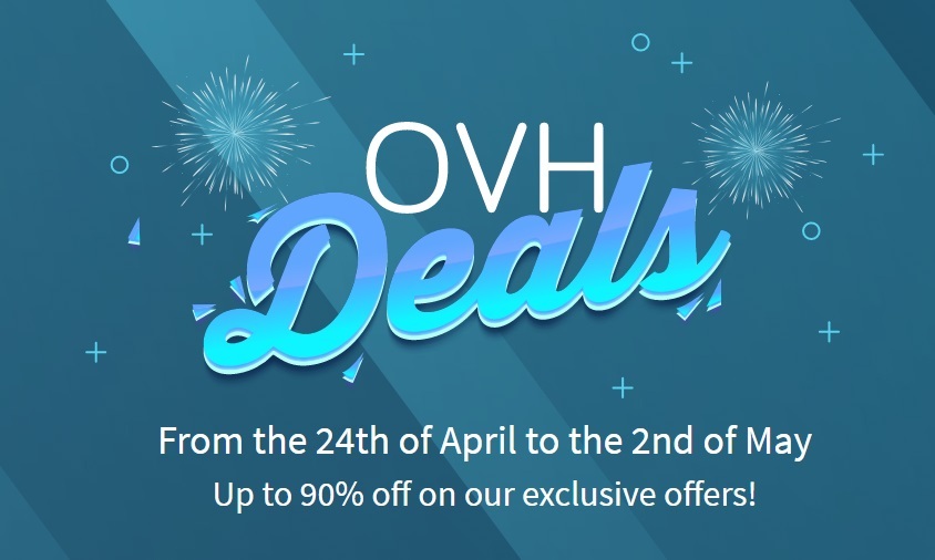 OVH Deals – Retailer Up to 90% OFF, Domain Names at Just €0.ninety nine (About $1.07)