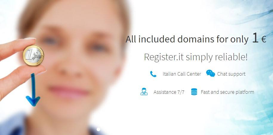 Clutch .COM Domain for Purely €1.00 ($1.16) at Register.it