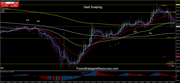 gadi scalping in action on the Gold.